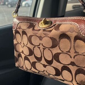 Coach mini bag/wristlet